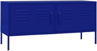 TV stolík SHUMEE námornícky modrý 105 × 35 × 50 cm - TV stolek
