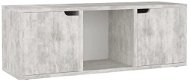 SHUMEE betónovosivý, 88,5 × 27,5 × 30,5 cm - TV stolík
