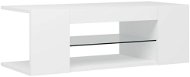 SHUMEE s osvetlením LED biely 90 × 39 × 30 cm - TV stolík