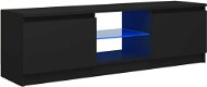SHUMEE s LED osvetlením čierny 120 × 30 × 35,5 cm - TV stolík