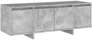 SHUMEE betonově šedý 120 × 30 × 40,5 cm  - TV stolek