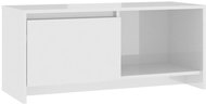 SHUMEE bílý s vysokým leskem 90 × 35 × 40 cm  - TV stolek