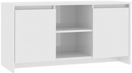 SHUMEE bílý s vysokým leskem 102 × 37,5 × 52,5 cm  - TV stolek