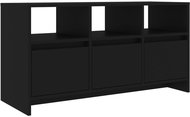 SHUMEE černý 102 × 37,5 × 52,5 cm  - TV stolek