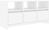 SHUMEE bílý s vysokým leskem 102 × 37,5 × 52,5 cm  - TV stolek