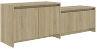 SHUMEE dub sonoma 146,5 × 35 × 50 cm  - TV stolek