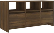 SHUMEE hnědý dub 102 × 37,5 × 52,5 cm  - TV stolek