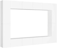 SHUMEE 8 ks bílá, 3078670 - Obývací stěna