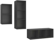 SHUMEE 3 ks šedá, 3079630 - Obývací stěna