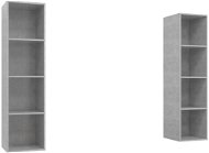 SHUMEE nástěnná 2 ks betonově šedá, 3079866 - Obývací stěna