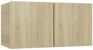 SHUMEE závesná dub sonoma, 60 × 30 × 30 cm - Obývacia stena
