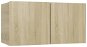 Obývací stěna SHUMEE závěsná dub sonoma, 60 × 30 × 30 cm - Obývací stěna