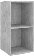 SHUMEE nástenná betónovo sivá, 37 × 37 × 72 cm - Obývacia stena