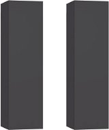 SHUMEE 2 ks šedá, 30,5 × 30 × 110 cm  - Skříňka