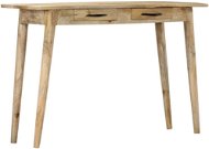 SHUMEE 115 × 40 × 75 cm masívny hrubý mangovník - Konzolový stolík
