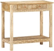 SHUMEE 80 × 35 × 74 cm masivní mangovníkové dřevo - Konzolový stolek