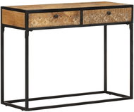 SHUMEE 100 × 35 × 75 cm masivní mangovníkové dřevo - Console Table
