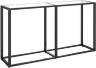 SHUMEE průhledný 140 × 35 × 75,5 cm tvrzené sklo - Console Table