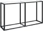 SHUMEE průhledný 140 × 35 × 75,5 cm tvrzené sklo - Konzolový stolek