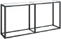 Konzolový stolík SHUMEE priehľadný 160 × 35 × 75,5 cm tvrdené sklo - Konzolový stolek