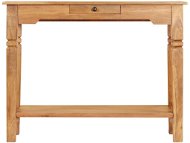 SHUMEE 100 × 40 × 76 cm masivní akáciové dřevo - Konzolový stolek
