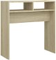 SHUMEE dub sonoma 78 × 30 × 80 cm drevotrieska - Konzolový stolík