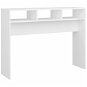 Konzolový stolík SHUMEE biely 105 × 30 × 80 cm drevotrieska - Konzolový stolek
