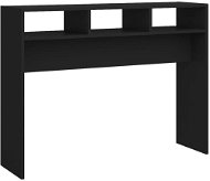 SHUMEE čierny 105 × 30 × 80 cm drevotrieska - Konzolový stolík