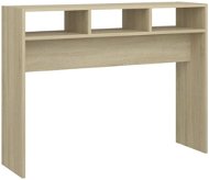 SHUMEE dub sonoma 105 × 30 × 80 cm drevotrieska - Konzolový stolík