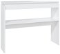SHUMEE bílý 102 × 30 × 80 cm dřevotříska - Konzolový stolek