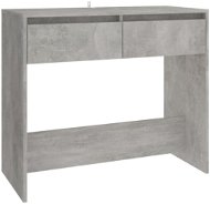 SHUMEE betónovosivý 89 × 41 × 76,5 cm oceľ - Konzolový stolík