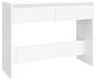 SHUMEE biely 100 × 35 × 76,5 cm drevotrieska - Konzolový stolík
