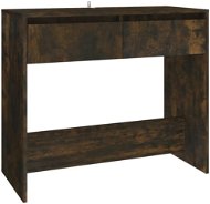SHUMEE dymový dub 89 × 41 × 76,5 cm oceľ - Konzolový stolík