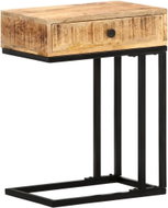 SHUMEE ve tvaru U 45 × 30 × 61 cm masivní mangovník - Side Table