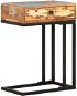 SHUMEE ve tvaru U 45 × 30 × 61 cm masivní recyklované dřevo - Odkládací stolek