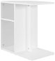 SHUMEE biely 50 × 30 × 50 cm, drevotrieska - Odkladací stolík