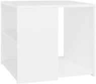 SHUMEE bílý 50 × 50 × 45 cm, dřevotříska - Odkládací stolek