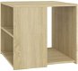 SHUMEE dub sonoma 50 × 50 × 45 cm, drevotrieska - Odkladací stolík