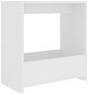 SHUMEE bílý 50 × 26 × 50 cm, dřevotříska - Odkládací stolek