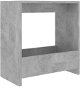 SHUMEE betónovo sivý 50 × 26 × 50 cm, drevotrieska - Odkladací stolík