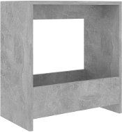 SHUMEE betonově šedý 50 × 26 × 50 cm, dřevotříska - Odkládací stolek