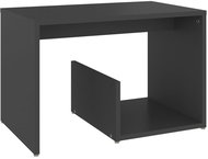 SHUMEE šedý 59 × 36 × 38 cm, dřevotříska - Side Table