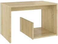 SHUMEE dub sonoma 59 × 36 × 38 cm, drevotrieska - Odkladací stolík
