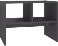 SHUMEE šedý 60 × 40 × 45 cm, dřevotříska - Side Table
