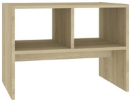 SHUMEE dub sonoma 60 × 40 × 45 cm, dřevotříska - Side Table