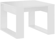 SHUMEE bílý 50 × 50 × 35 cm, dřevotříska - Odkládací stolek