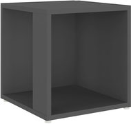SHUMEE šedý 33 × 33 × 34,5 cm, dřevotříska - Side Table