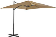 Cantilever Parasol with Aluminium Rod 250 x 250cm Taupe Colour - Sun Umbrella