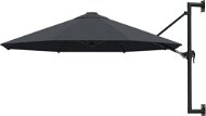 Wall Umbrella with Metal Rod 300cm Anthracite - Sun Umbrella