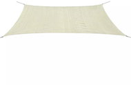 HDPE rectangular sun sheet 4x6 m cream - Shade Sail
